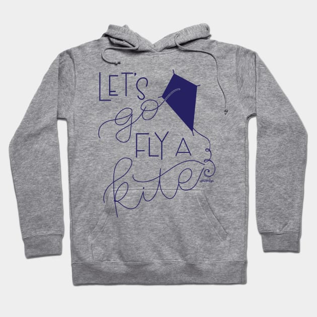 Fly a Kite Hoodie by wonderwhimsy51